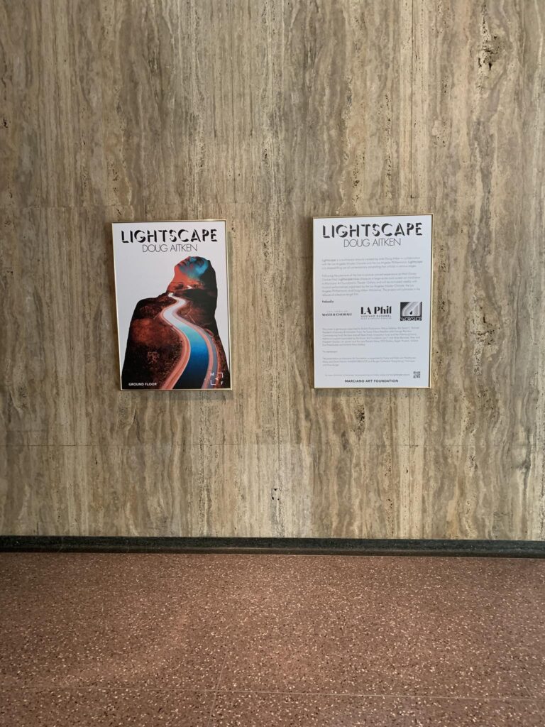 Lightscape Music Activation by the Los Angeles Master Chorale